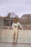 Beige Solan Jeans