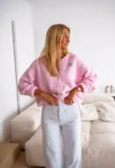Pink Harris Cardigan