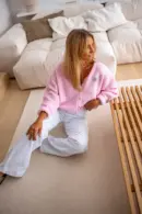 Pink Harris Cardigan