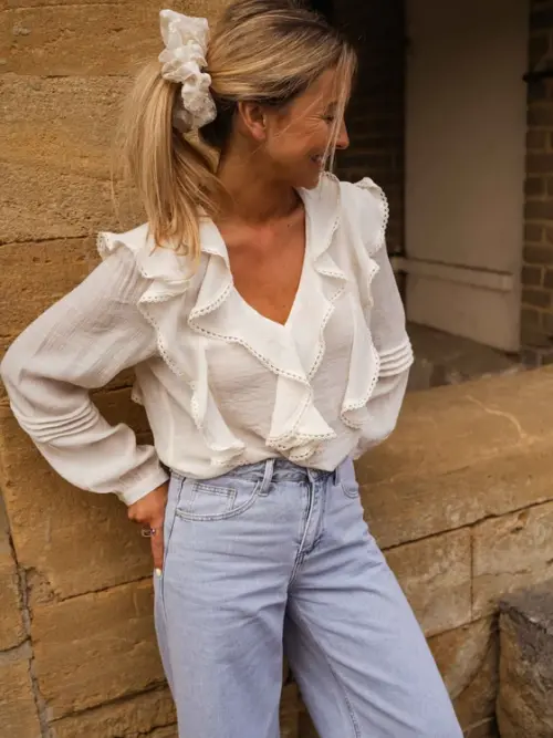 Ecru Sophie Blouse
