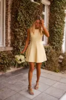 Yellow Melissa Dress