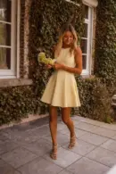 Yellow Melissa Dress