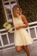 Yellow Melissa Dress