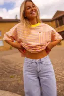 Yellow and Pink Haly T-Shirt